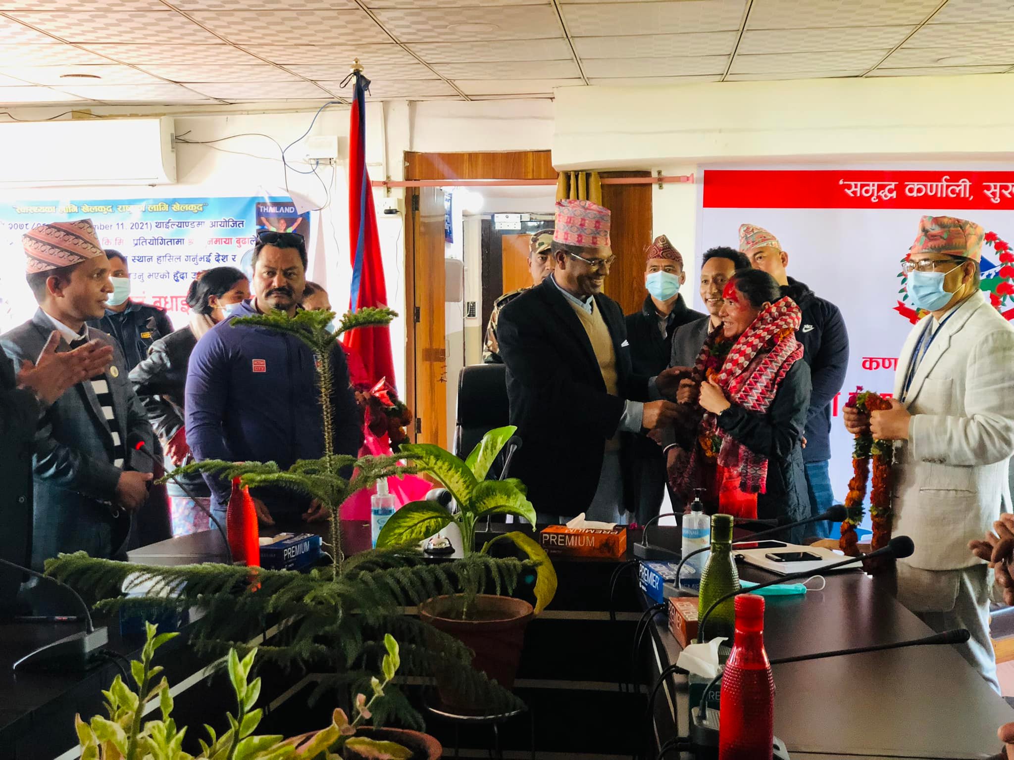 सुनमाया बुढालाई कर्णाली सरकारद्धारा सम्मान